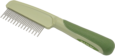 [CAW595] SAFARI Shedding Comb w/ Rotating Teeth