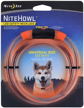[NZ03880] NITE IZE NiteHowl LED Safety Necklace - Orange