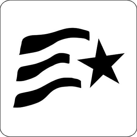 [PP00509] *PET PAINT Stencil Star & Stripes