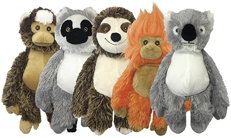 [MP37405] MULTIPET Bark Buddies Assorted 8"