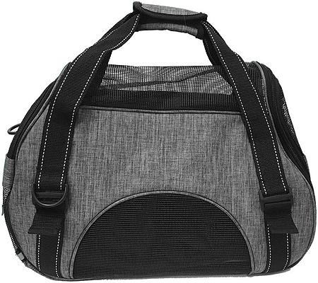 [DL0293 GREY] DOGLINE Pet Carrier Bag M Grey
