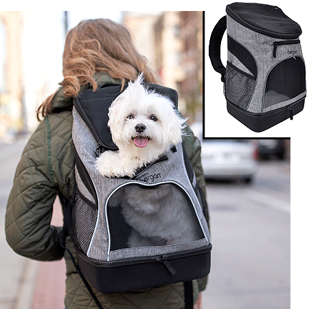 [BER88924] BERGAN Backpack Pet Carrier Grey
