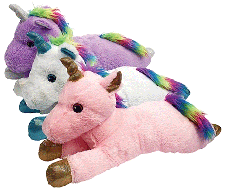 [MP43290] MULTIPET Jumbo Unicorn Dog Toy 24"