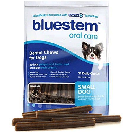 [BOC21728] BLUESTEM Dental Chews Small 21ct