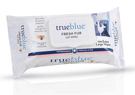 [TB00125] TRUEBLUE Fresh Fur Cat Wipes 100ct