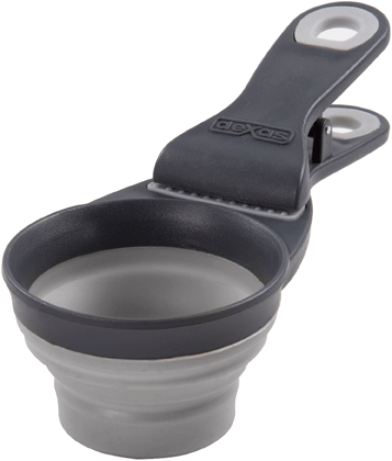 [DEX30930] DEXAS KlipScoop 1/2 cup Lt Gray