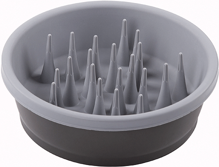 [DEX30957] DEXAS Slow Feeder Lt Gray