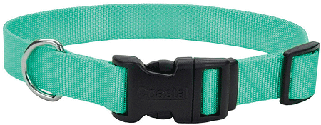 [CA6301 TEAL] COASTAL Tuff Adjustable Dog Collar 3/8 x 8-12 Teal