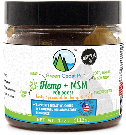 [GCP00042] *GREEN COAST Hemp + MSM (Hempbutter) 4oz