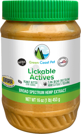 [GCP11091] *GREEN COAST Lickable Actives - Broad Spectrum Hemp 1lb EXP 1/24