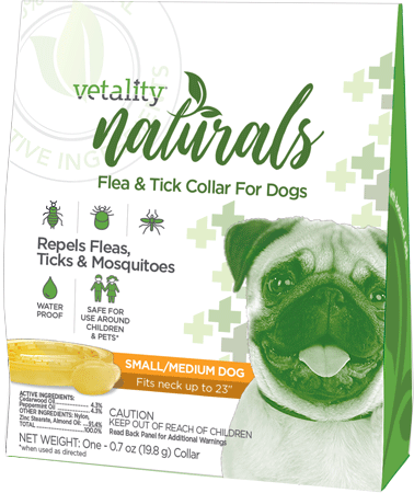 [TEV25053] TEVRA Vetality Naturals Flea & Tick Collar for Dogs S/M