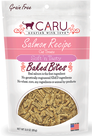 [CRU00529] CARU Feline Baked Bites Salmon 3oz