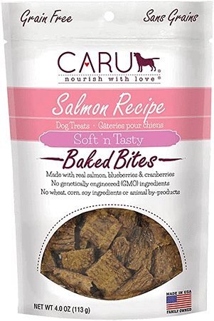 [CRU00516] CARU Baked Bites Salmon 4oz