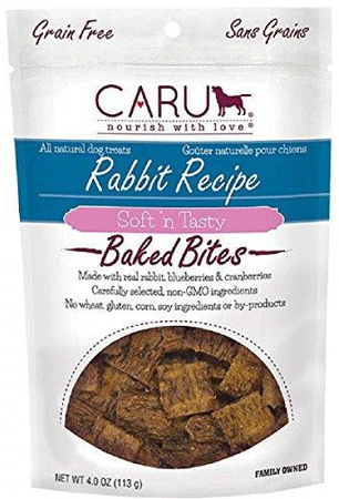 [CRU00518] CARU Baked Bites Rabbit 3.75oz