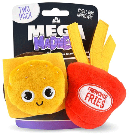 [CP14581] COSMIC PET Mega Madness Burger & Fries 2pk