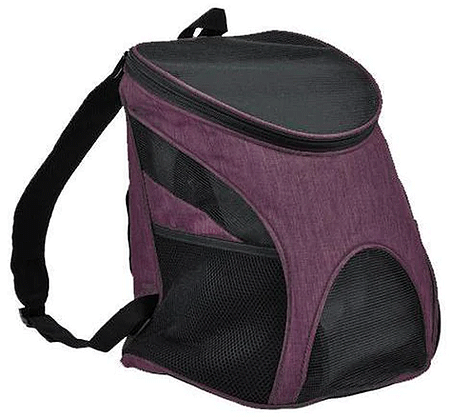 [DL0290 PURPLE] DOGLINE Pet Carrier Pack (Front or Back) Purple S