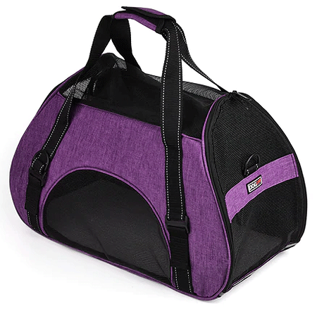 [DL0293 PURPLE] DOGLINE Pet Carrier Bag M Purple