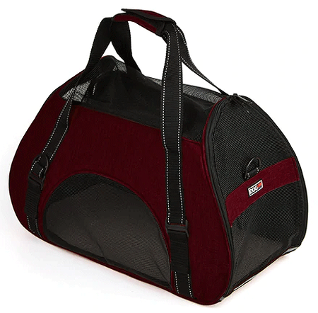 [DL0293 RED] DOGLINE Pet Carrier Bag Red M