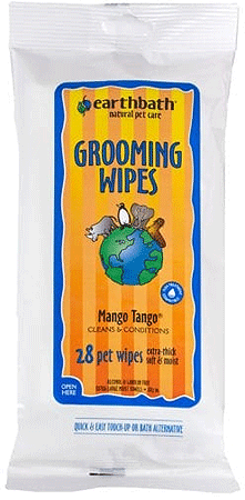 [EB02332] *EARTHBATH Grooming Wipes - Mango Tango 28ct
