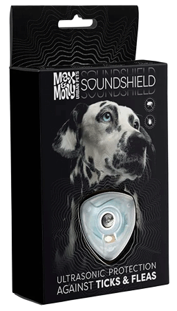[MAX06020] MAX&MOLLY Soundshield Ultrasonic Tick & Flea Guard Black