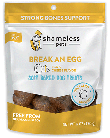 [SHP00130] SHAMELESS PETS Soft Baked Dog Treats Break An Egg 6oz