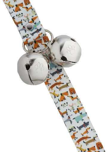 [POB36312] POOCHIE BELLS Classic Dog's Life - Gibson