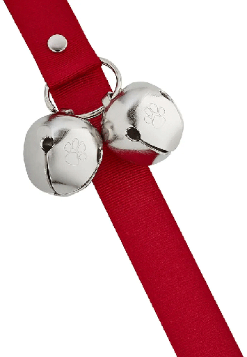 [POB94707] POOCHIE BELLS Classic Solid Colors - Cherry Red