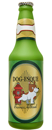 [E54764] *ETHICAL/SPOT Fun Drink Dog-Esque 9"