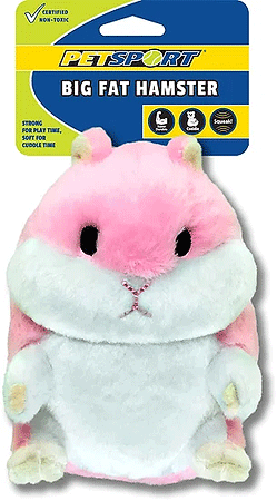 [PS20490] PETSPORT Big Fat Hamster Pink 7"