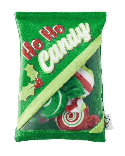 [OHH70815] OUTWARD HOUND Holiday Snack Bag Christmas Candy