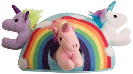 [SNG96220] SNUGAROOZ Hide & Seek Rainbow Toy