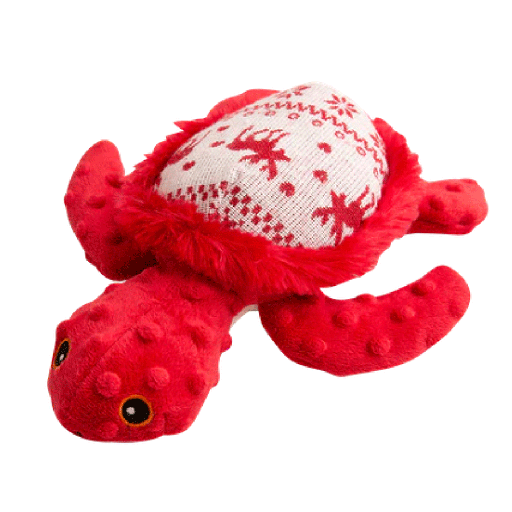 [SNGH96328] SNUGAROOZ Holiday Merry The Turtle Red 10"