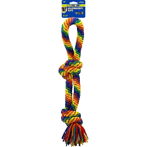[PS80471] PETSPORT Kaleidoscope Rope XL Knot Tug 22"