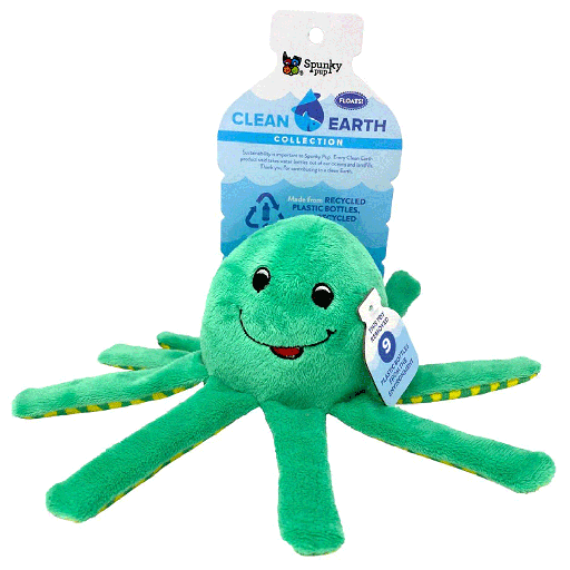 [SKP05783] SPUNKY PUP Clean Earth Octopus Large