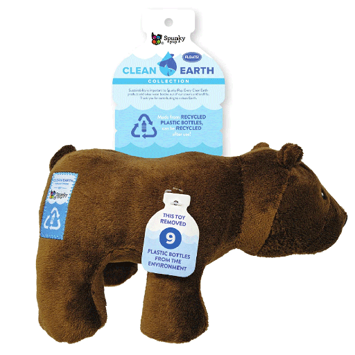 [SKP05787] SPUNKY PUP Clean Earth Bear Large