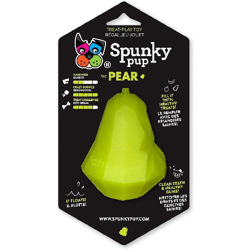 [SKP00346] SPUNKY PUP Treat Dispensing Pear