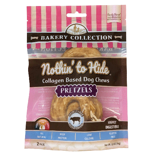 [FF63388] *NOTHIN' TO HIDE Bakery Beef Pretzel 3" 2pk