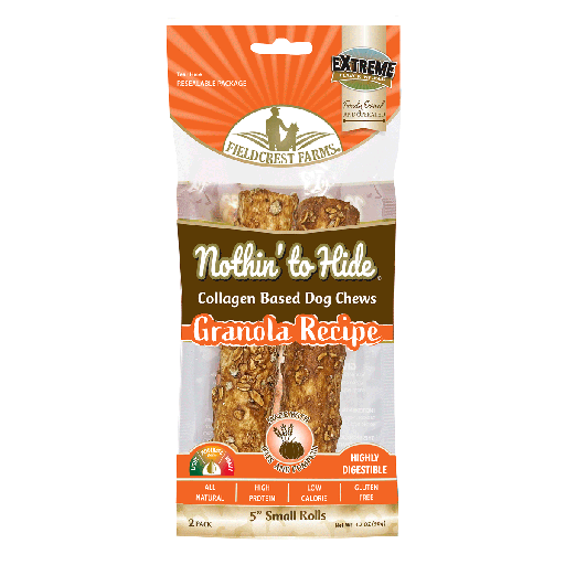[FF63376] NOTHIN' TO HIDE Small 5" Roll 2pk Granola