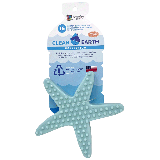[SKP08729] *SPUNKY PUP Clean Earth Chew Starfish