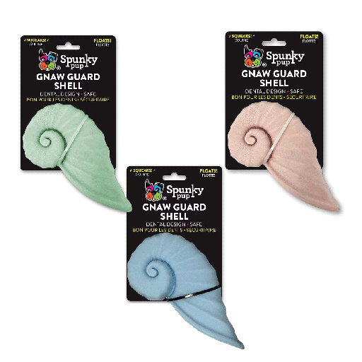 [SKP08750] *SPUNKY PUP Gnaw Guard Squeaky Shell