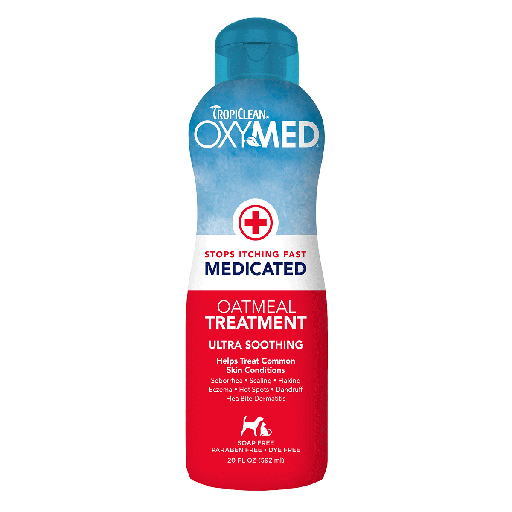 [TC00333] TROPICLEAN OxyMed Medicated Treatment 20oz