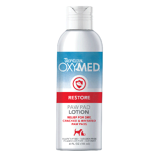 [TC00409] TROPICLEAN OxyMed Lotion for Paw Pads, Nose & Elbows 4oz
