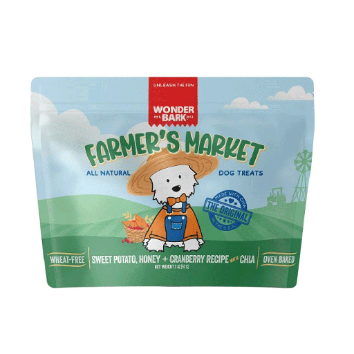 [WB00472] WONDER BARK Wonder Bites Farmer's Market 2oz