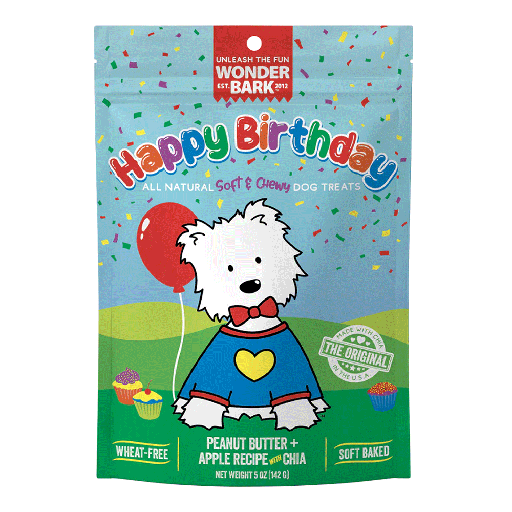 [WB81819] WONDER BARK Happy Birthday Soft & Chewy 5oz