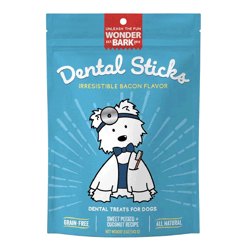 [WB00478] WONDER BARK Dental Sticks Sweet Potato 5oz