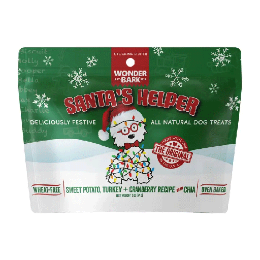 [WBH00436] WONDER BARK Santa's Helper 2oz