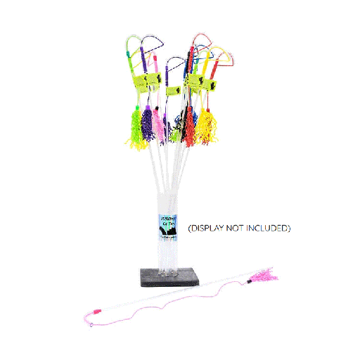 [VE00008] VEE ENTERPRISES PURRfect Curly Cat Toy 12ct