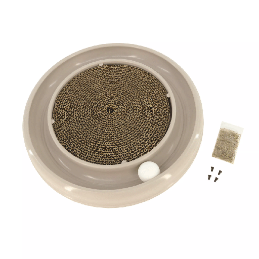 [CA13132] COASTAL Turbo Scratcher® Eco Cat Toy Grey 14"