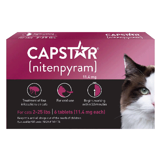 [SRG03339] CAPSTAR Flea Tabs Cat 2-25lbs