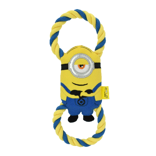 [MP57703] MULTIPET Minions Rope Tug Stuart 11"